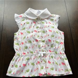 Gymboree girls top size 6